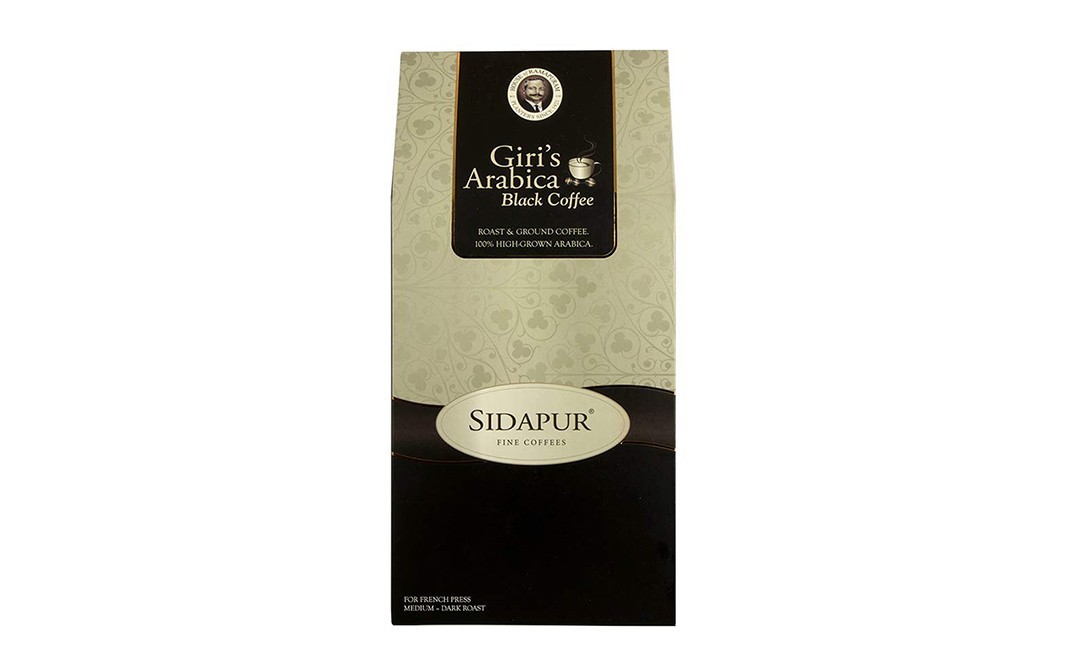 Sidapur Giri's Arabica Black Coffee    Pack  500 grams